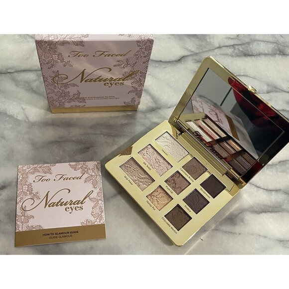 TOO FACED Natural Neutral Eyes Eyeshadow Palette Shimmery Matte New in Box - Picture 1 of 3